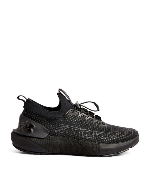 Under Armour Black Hovr Phantom 3 Storm Running Trainers for men