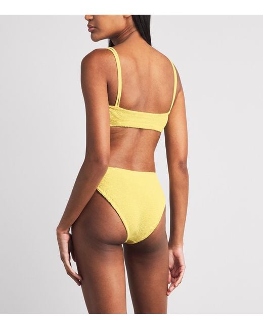 Hunza G Yellow Cassie Bikini