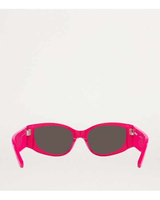 Balenciaga Pink Acetate 6E000281 Sunglasses
