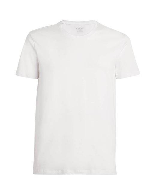 Falke White Daily Comfort T-Shirt for men