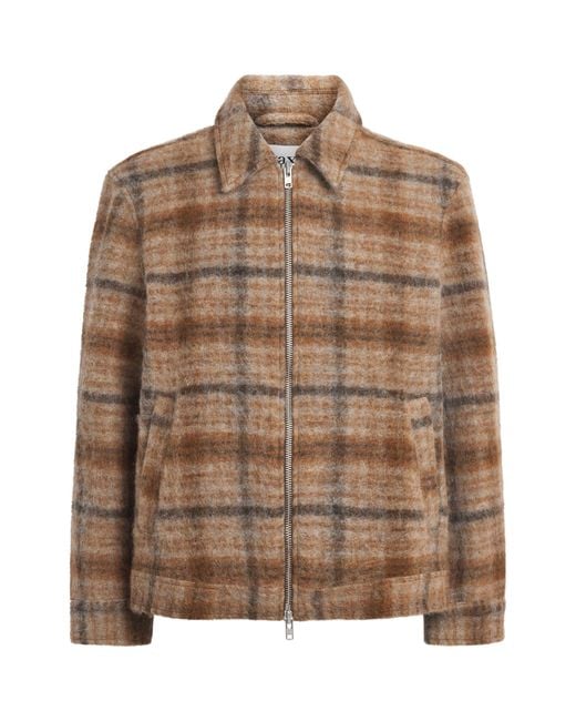 Wax London Brown Wool-Blend Heath Jacket for men