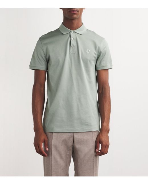Ralph Lauren Ralph Lauren Label Cotton Polo Shirt in Green for Men Lyst UK
