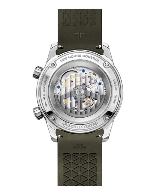 Jaeger-lecoultre Gray Stainless Steel Polaris Date Watch for men