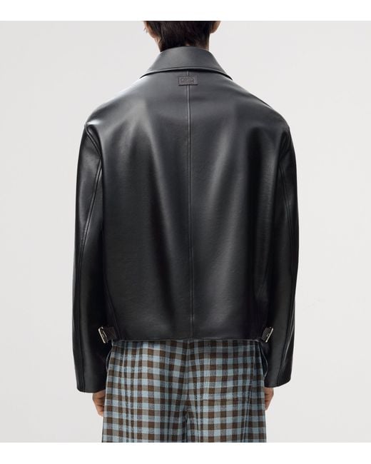 Loewe Black Lambskin Jacket for men
