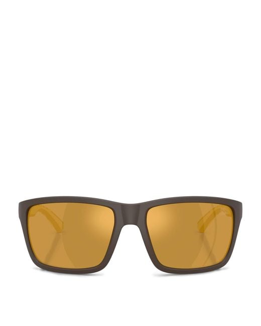 Burberry Natural Injected Be4483 Rectangle Sunglasses for men