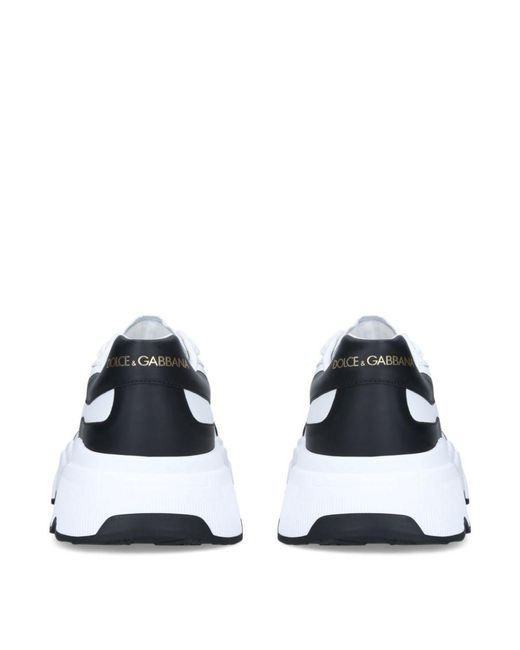 black and white dolce gabbana sneakers