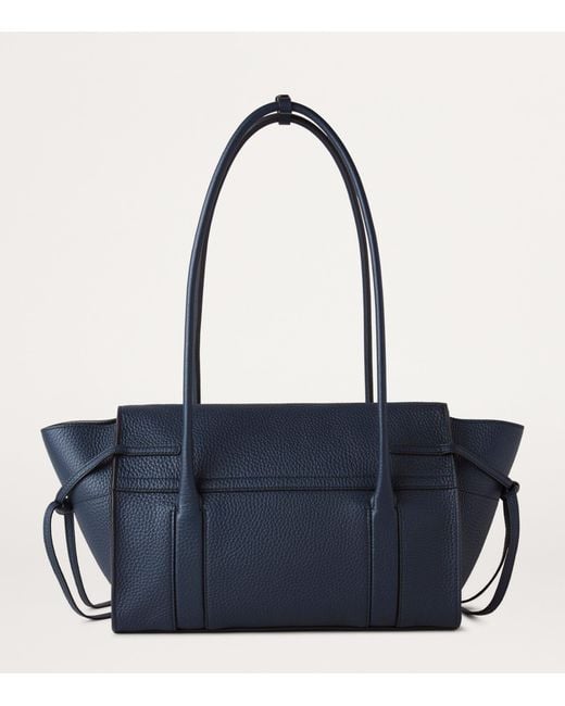 Mulberry Blue Small Soft Bayswater Shoulder Bag