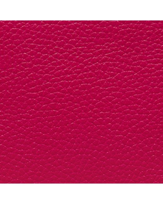 Tom Ford Red Leather T-Line Classic Bifold Wallet for men