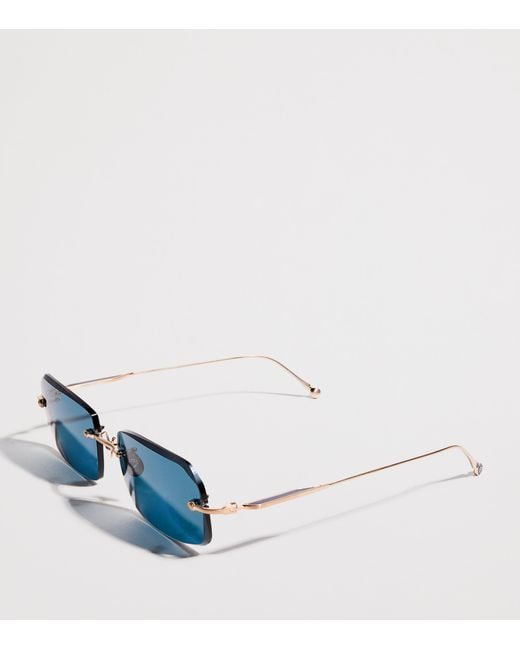 Matsuda Blue M5004 Square-Frame Sunglasses for men