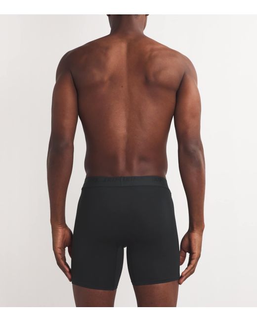 Skims Black Stretch Boxer Briefs for men