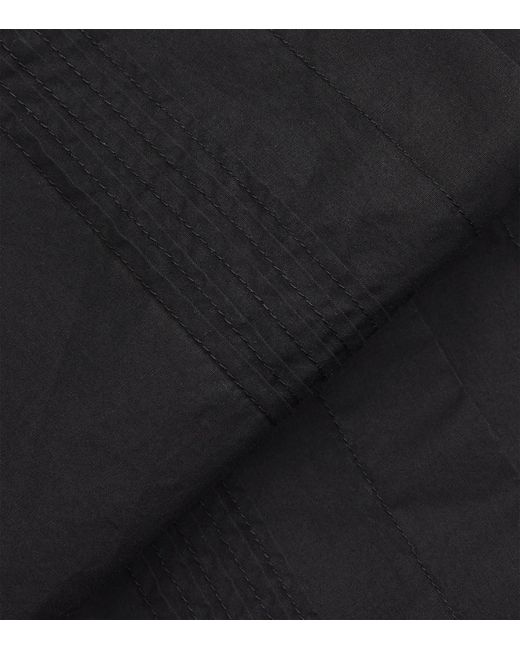 Doen Black Tiered Sebastiane Midi Skirt
