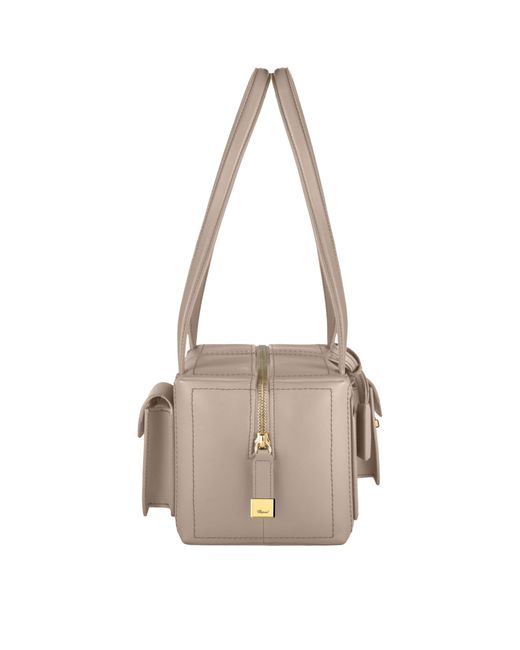 Chopard Natural Leather Ice Cube Shoulder Bag