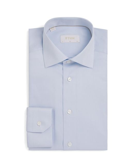 Eton of Sweden Blue Elevated Slim Fit Shirt for men