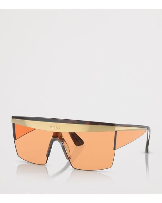Versace Brown Ve2254 Square Sunglasses for men