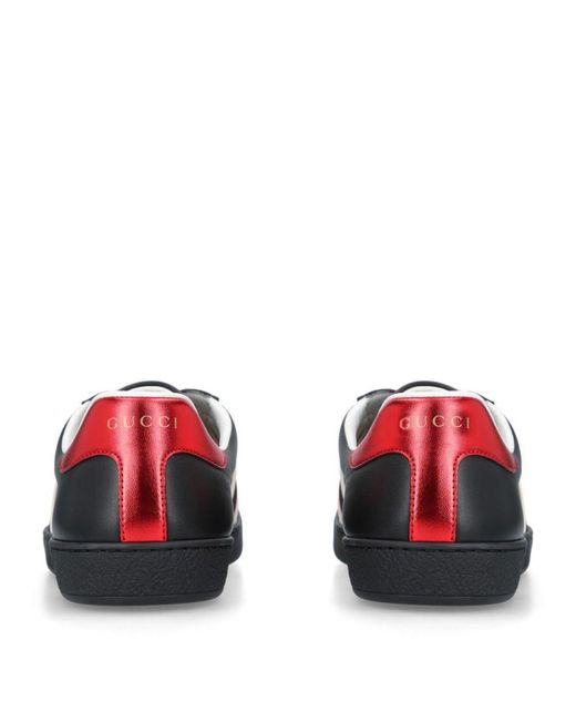 gucci elastic ace sneakers