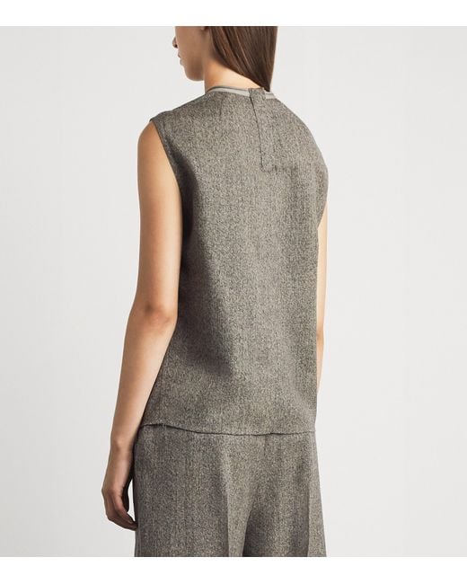 Rick Owens Gray Subhuman Top