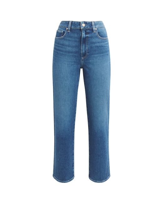 PAIGE Blue Stevie Straight Ankle Jeans