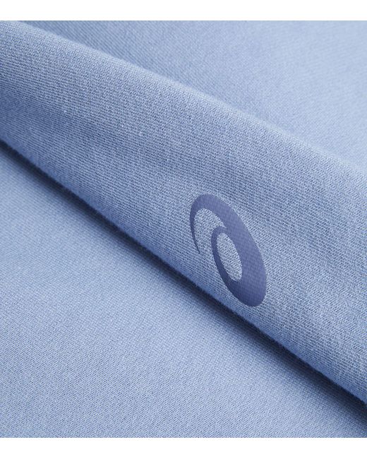Asics Blue Logo Sweatpants for men