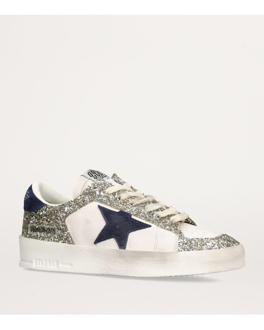 Golden Goose Deluxe Brand Metallic Stardan Sneakers