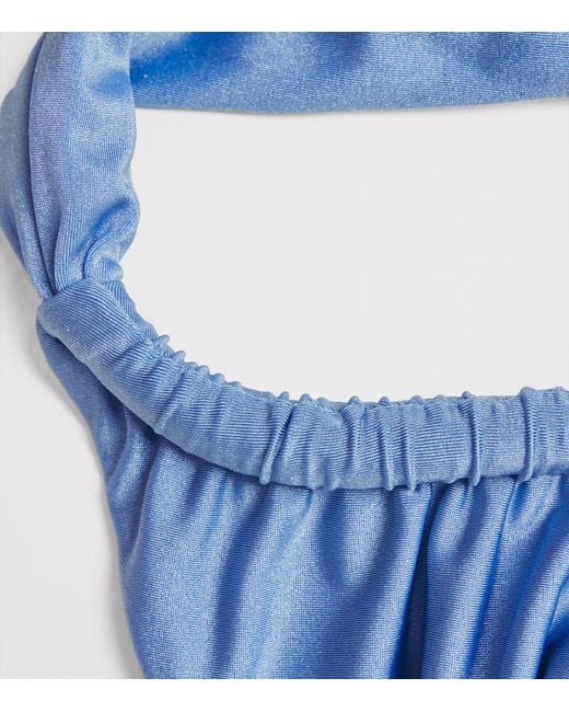 Faithfull The Brand Blue Andez Bikini Bottoms