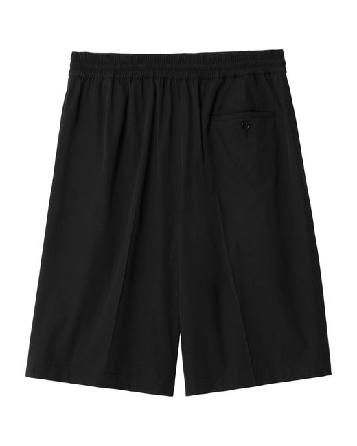 Burberry Black Knee-length Shorts for men