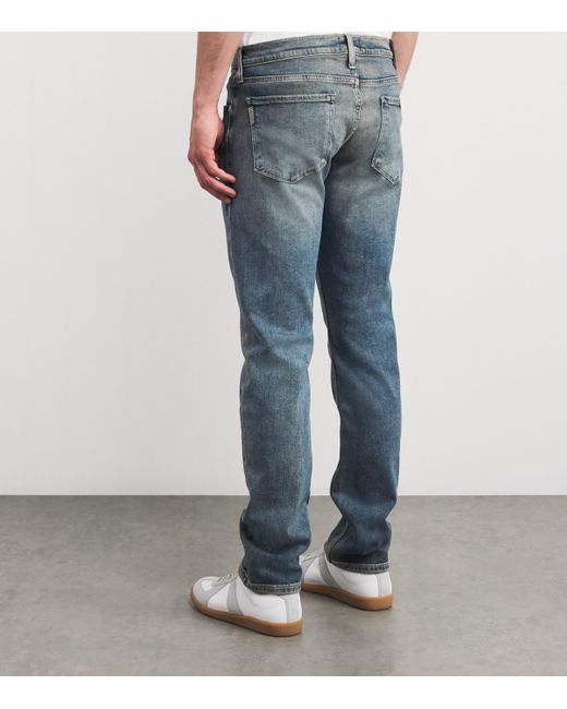 PAIGE Blue Federal Slim Jeans for men