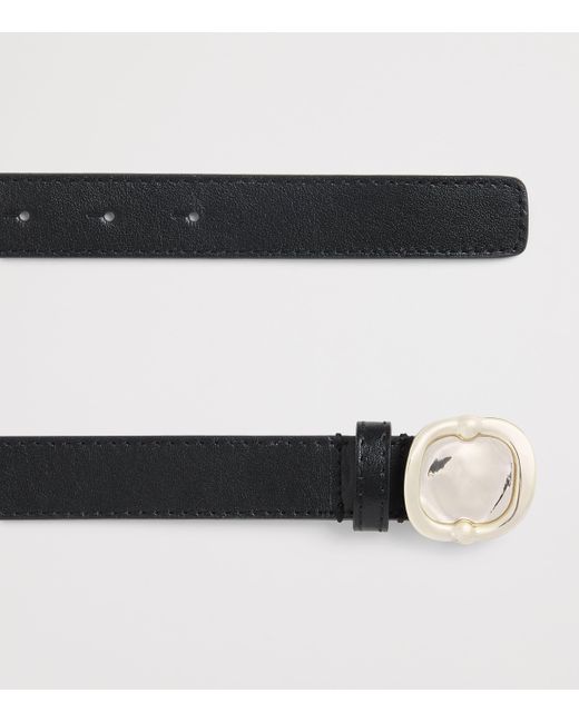 Claudie Pierlot Black Leather Belt