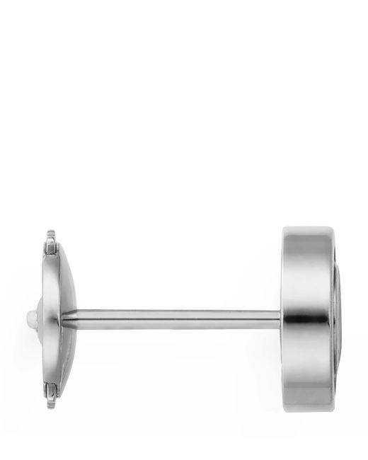 Cartier White Love Stud Earrings