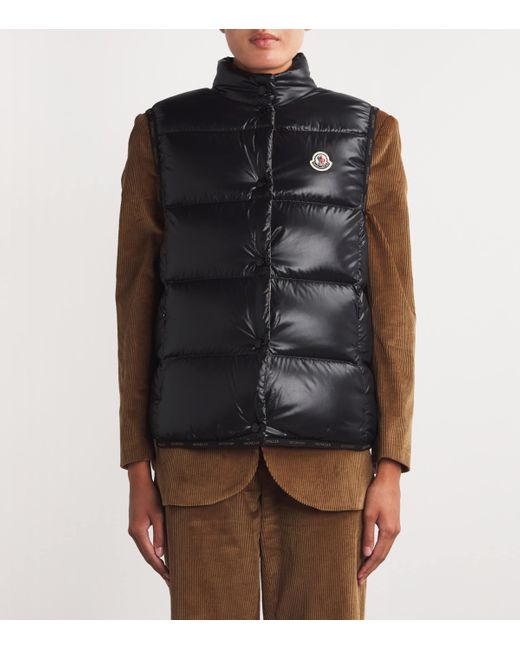 Moncler Black Down-Filled Badia Gilet