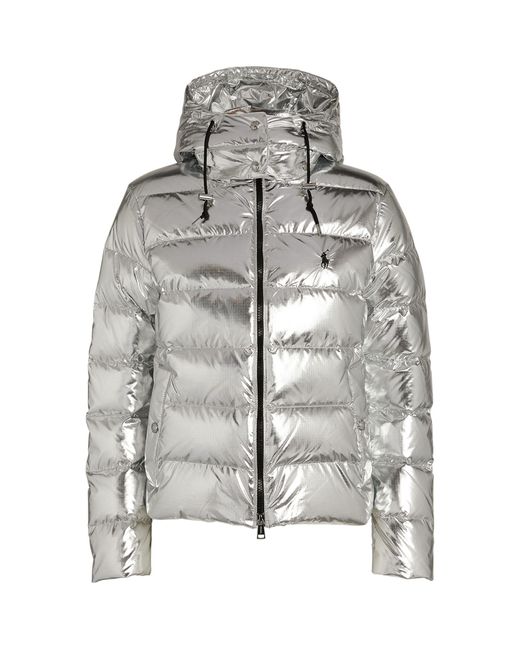 Polo Ralph Lauren Synthetic Metallic Puffer Jacket | Lyst Canada