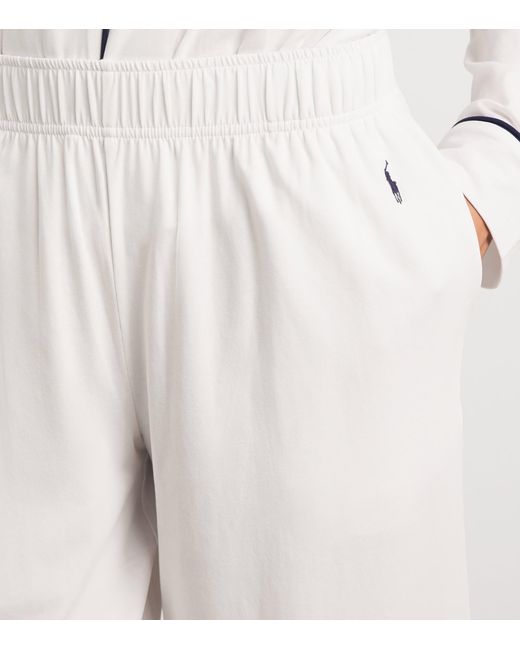 Polo Ralph Lauren White Piping Pyjama Set