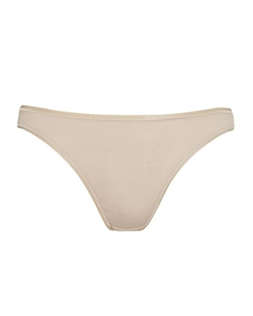 Hanro Natural Cotton Seamless Mini Brief