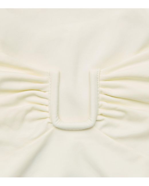 Away That Day White Cannes Swimsuit