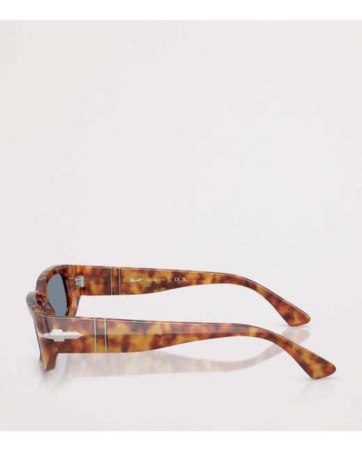 Persol Blue Tortoiseshell Mel Pillow Sunglasses