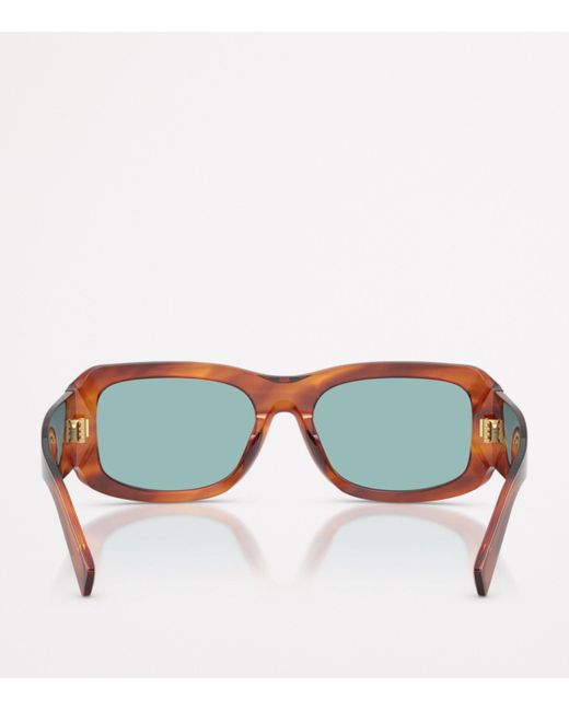 Dolce & Gabbana Blue Oversized Rectangular Sunglasses for men
