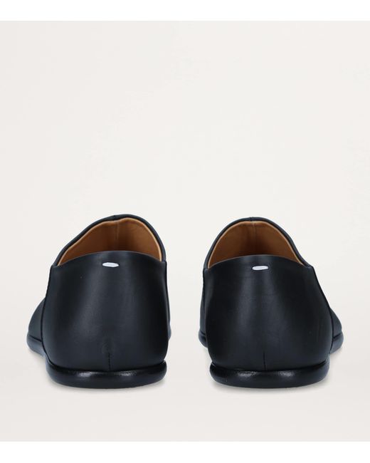 Maison Margiela Blue Nappa Leather Tabi Babouche Mules for men