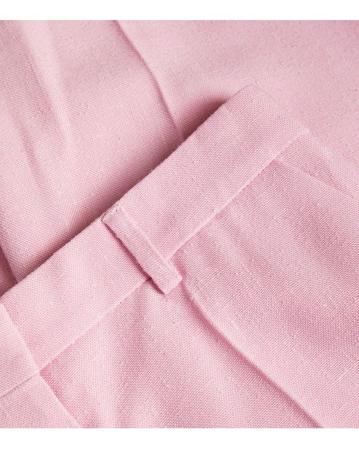 Nanushka Pink Zoelle Tailored Trousers
