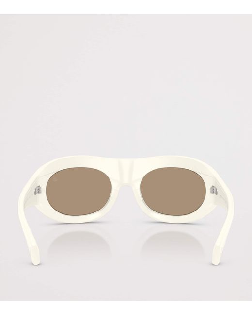 Moncler Pink Injected Ramillon Me8015U Sunglasses