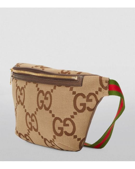 Gucci Brown Jumbo Gg Belt Bag for men