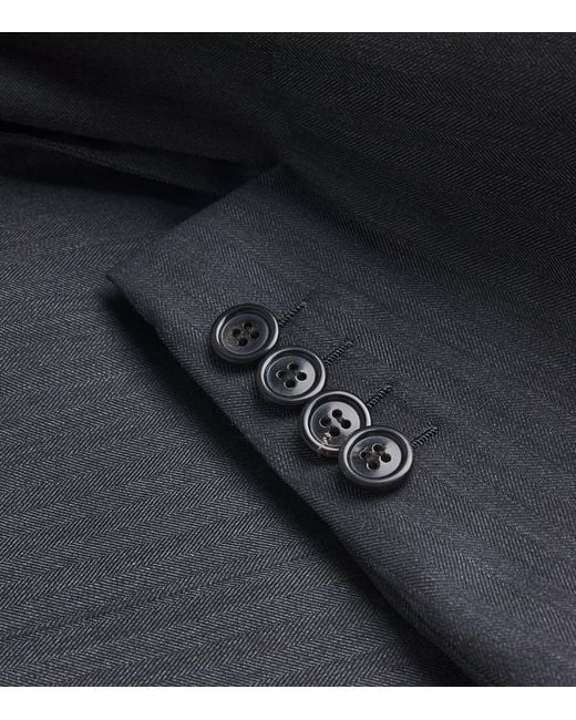 Brioni Black Virgin Wool 2-Piece Suit for men