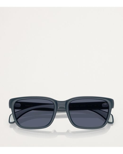 Moncler Blue Injected Slicka Me8002 Sunglasses