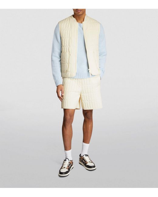 Mackage Natural Quilted Shorts for men