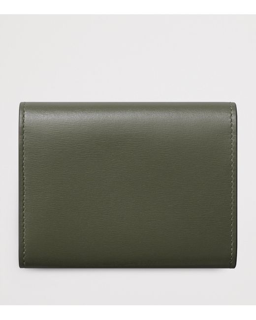 Cartier Green Mini Leather Panthère De Wallet