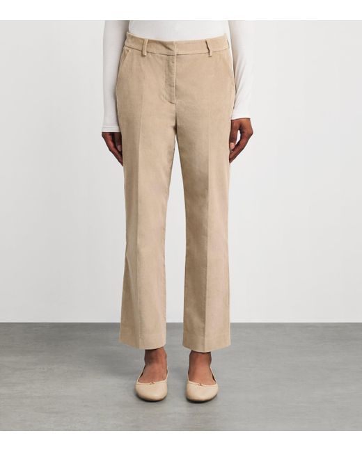 Weekend by Maxmara Natural Stretch Corduroy Trousers