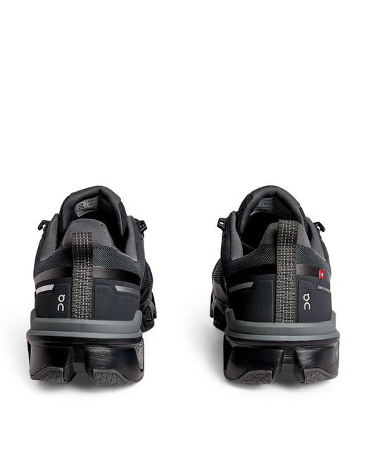 On Shoes Black Waterproof Cloudwander Trainers for men
