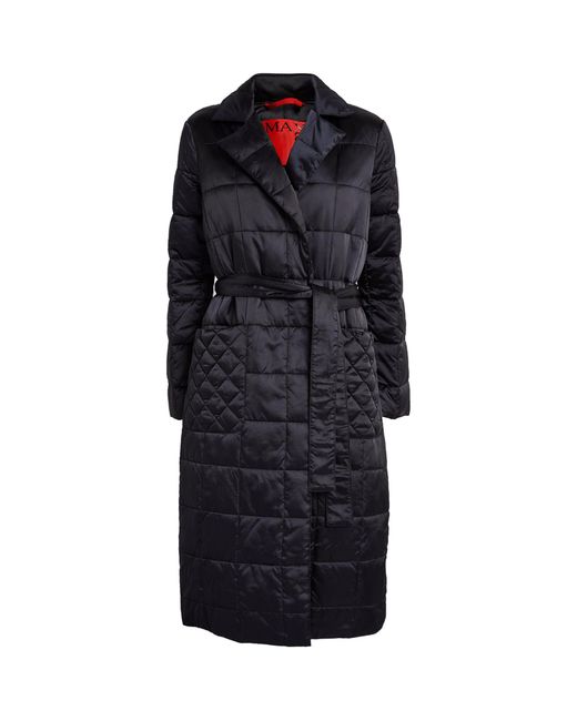 MAX&Co. Black Quilted Puffaway Coat
