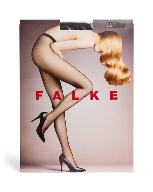 Falke Pink Fine Net Tights
