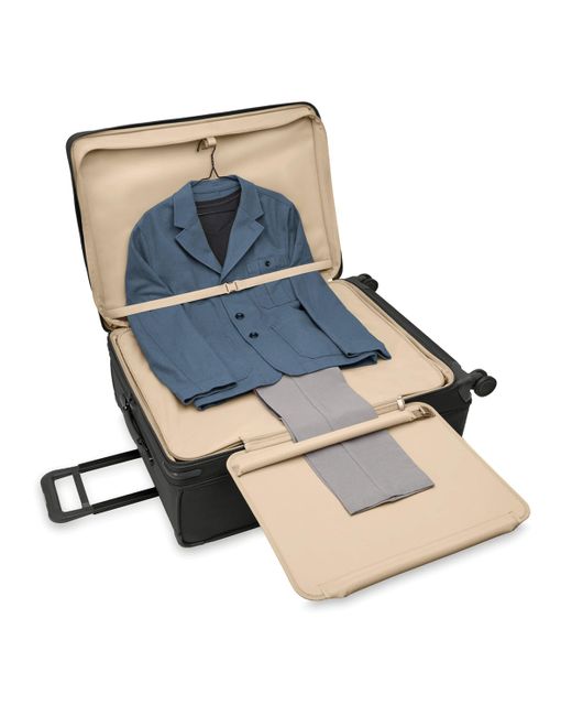 Briggs & Riley Black Baseline Extra Large Expandable Spinner Suitcase