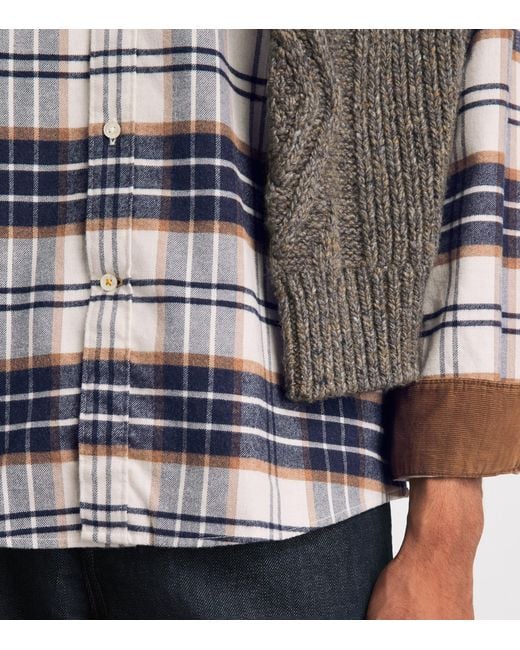 Barbour Multicolor Check Portdown Shirt for men