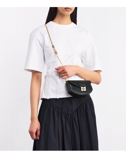 【関税＆送料込み】Ganni Apo G Wallet On Chain GANNI/ガニー Apo-G Wallet On Chain / A6522 / チェーン